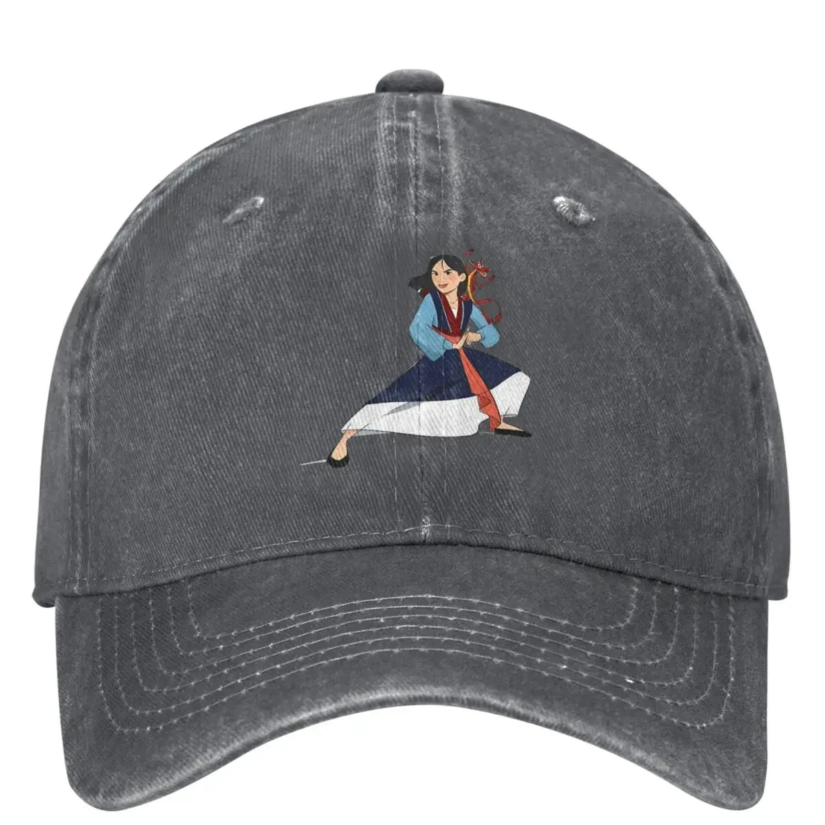 Cartoon Logo Y2K Retro Hip Hop Baseball Cap