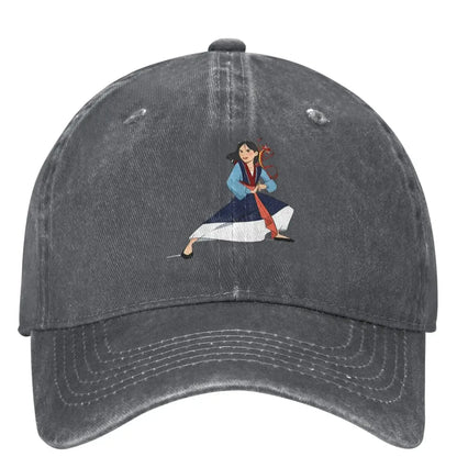 Cartoon Logo Y2K Retro Hip Hop Baseball Cap