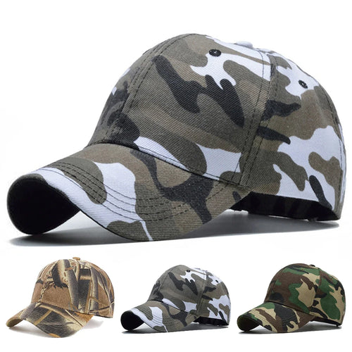 Unisex Light Plate Camouflage Baseball Caps
