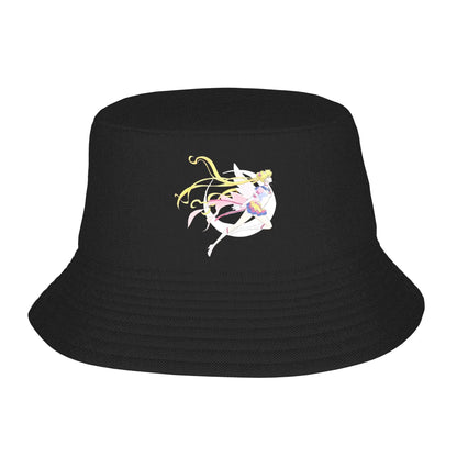 S Sailor Moon Anime Vintage Bucket Hat