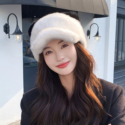 Women's Cute Bear Ear Baseball Cap