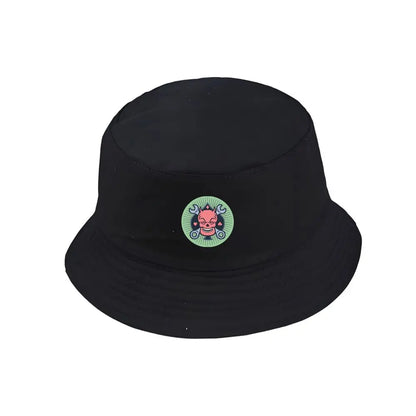 Unisex Cartoon Printed Bucket Hat