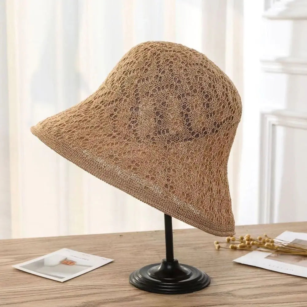 Wide Brim Breathable Beach Fisherman Bucket Hat