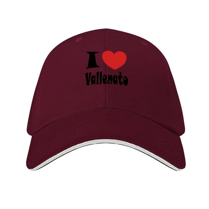 I Love Vallenato Fashion Beach Baseball Cap