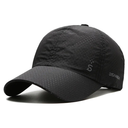 Men Women Mesh Moisture Waging Quick Dry Baseball Cap
