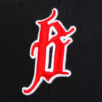 B letter side BOSTON Embroidery Baseball Cap