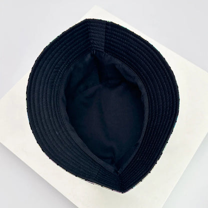 Shiny PU Leather Colorful Bucket Hats