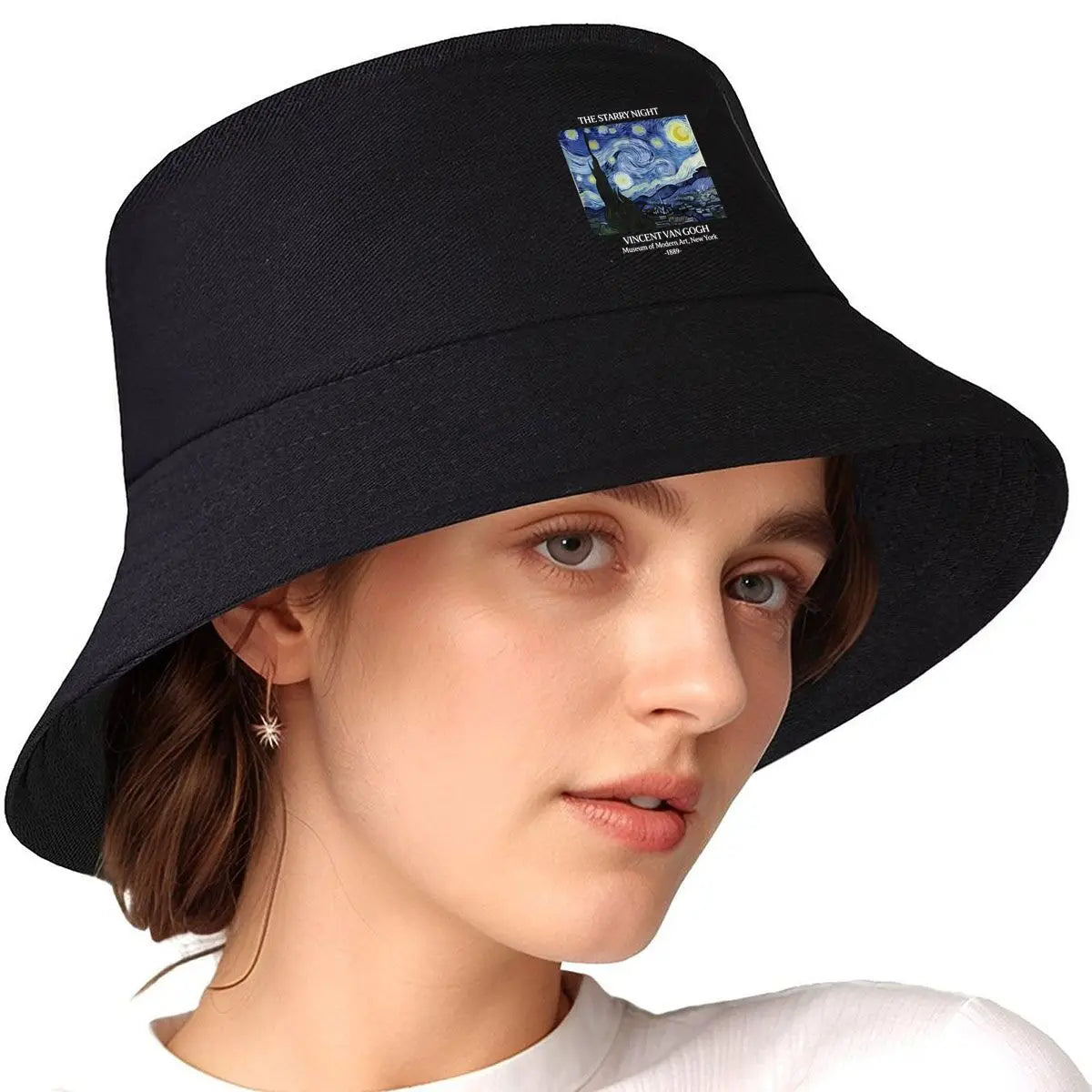 Galaxy Space Graphic Winter Bucket Hat