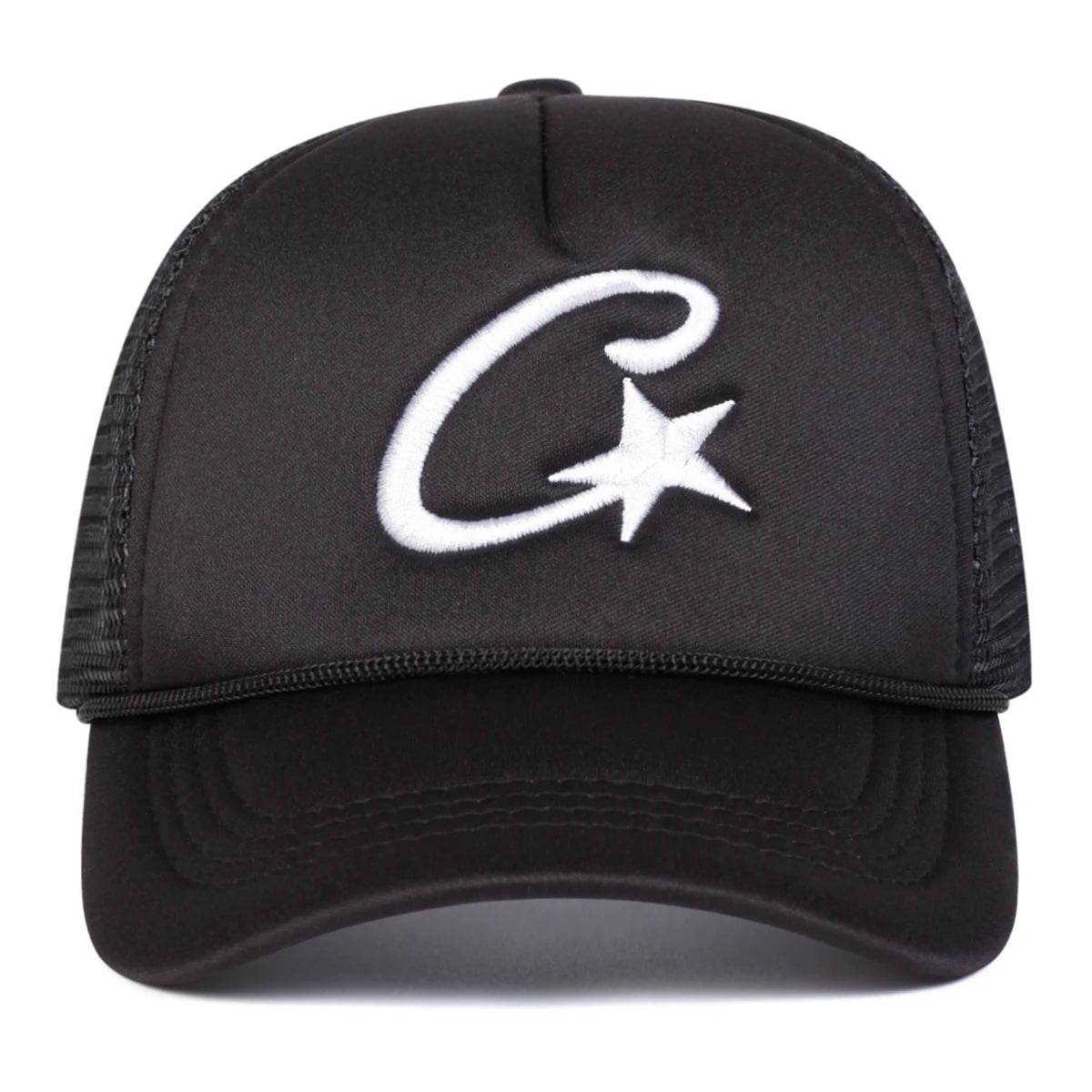 Unisex C Letter Pentagram Embroidery Baseball Net Caps