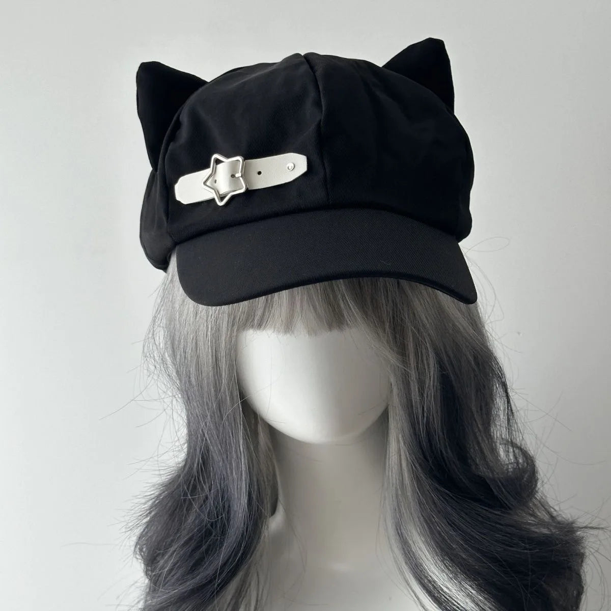 Cute Cat Ear Y2K Otaku Baseball Cap
