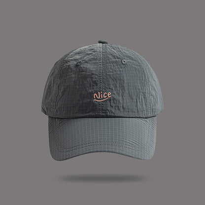 Solid Color Quick Dry Breathable Duck Tongue Baseball Cap