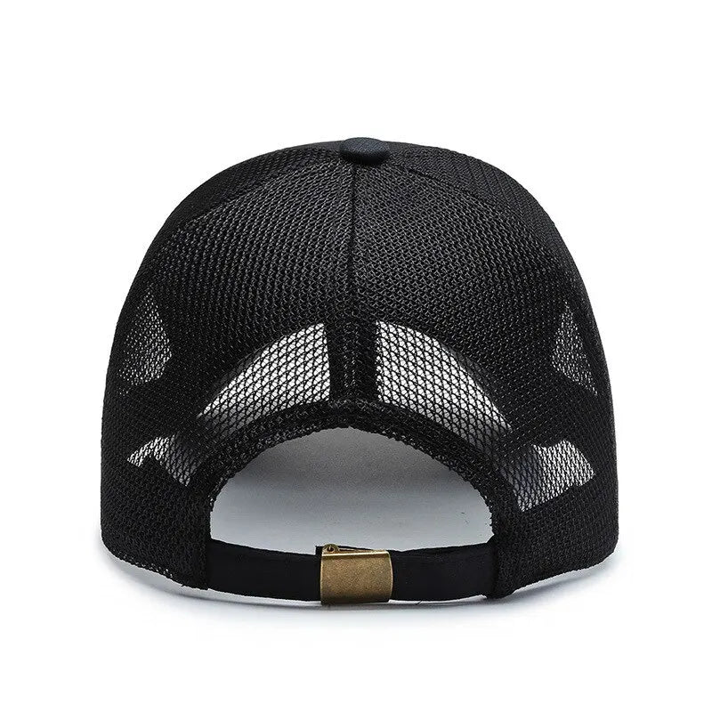 Korean Style Breathable Mesh Summer Baseball Cap