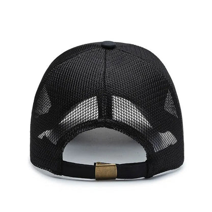 Korean Style Breathable Mesh Summer Baseball Cap