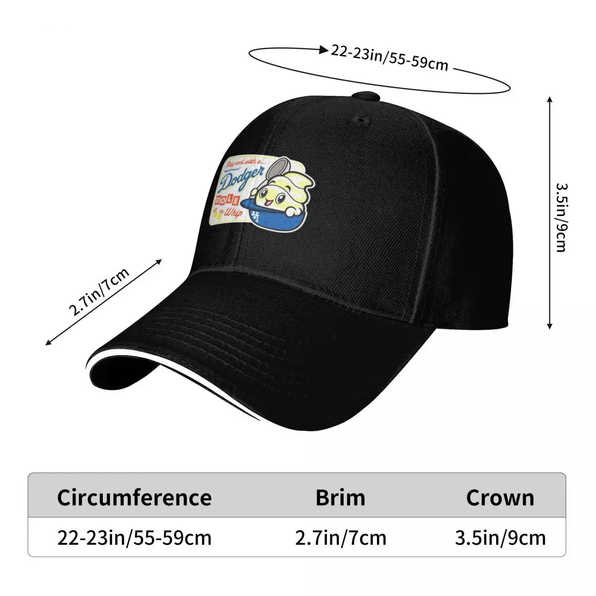 World Famous Dodger Dole Whip Baseball Cap