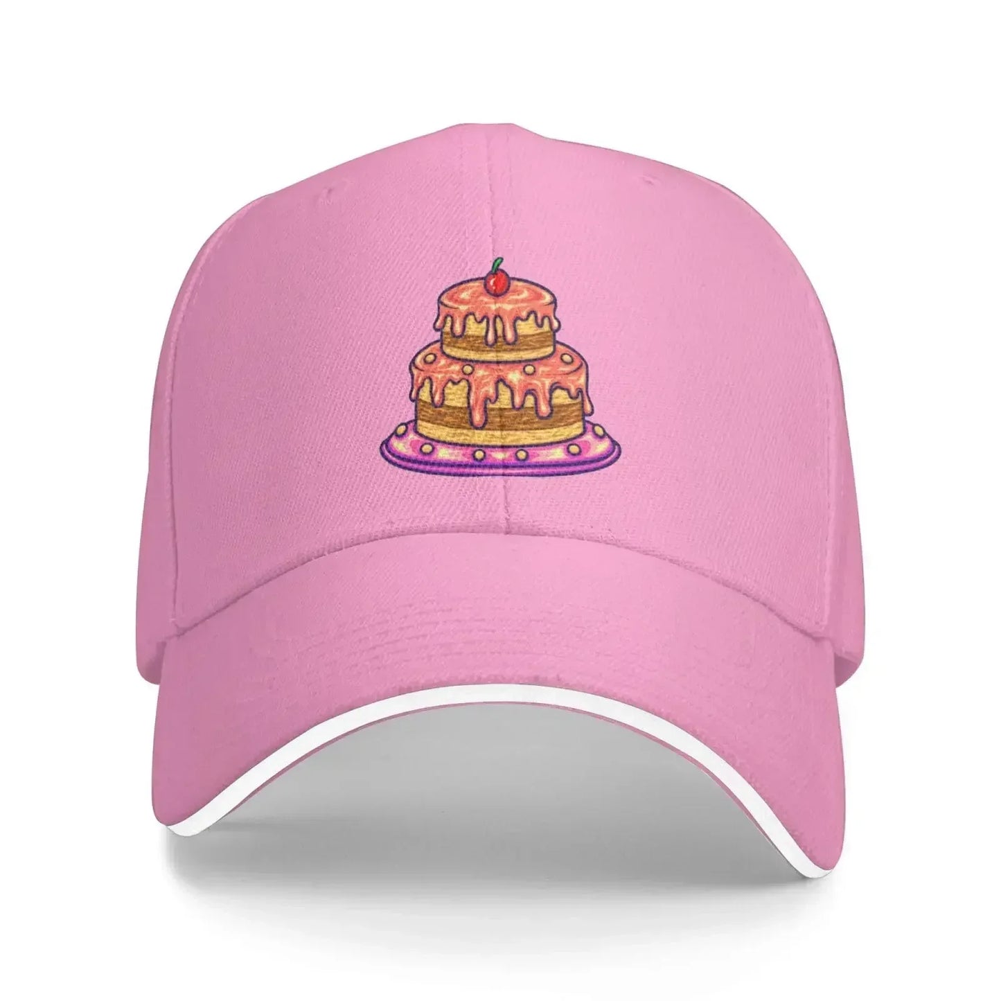 Cherry Cake Snapback Baseball Cap