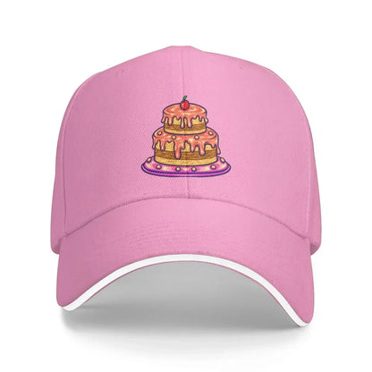 Cherry Cake Snapback Baseball Cap