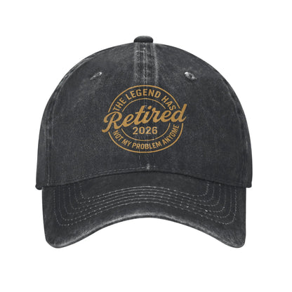 The Legend Has Retired 2026 Baseball Cap