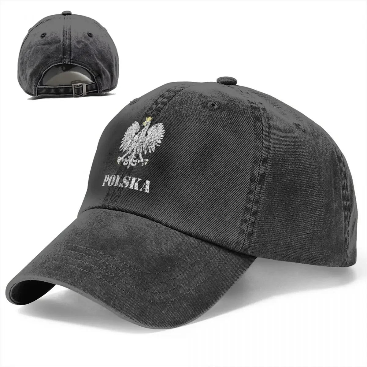 Vintage Poland Eagle Flag Baseball Cap