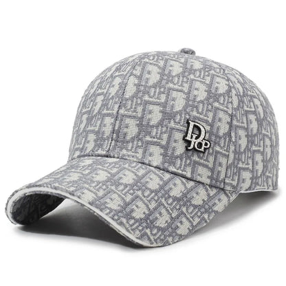 Unisex Full Print Letter Baseball Cap