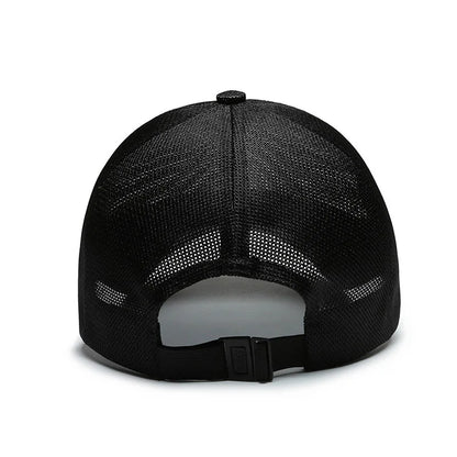 Breathable Mesh Camo Snapback Baseball Cap