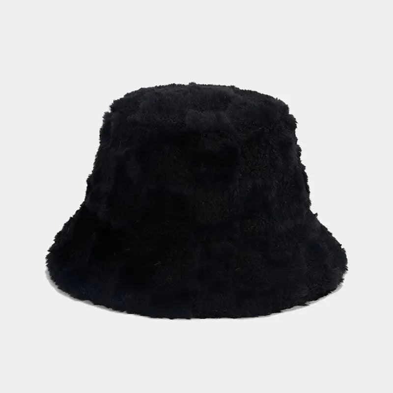 Winter Fleece Earflap Bucket Hat