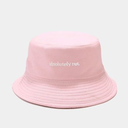 Fashionable Embroidered Fisherman Hat