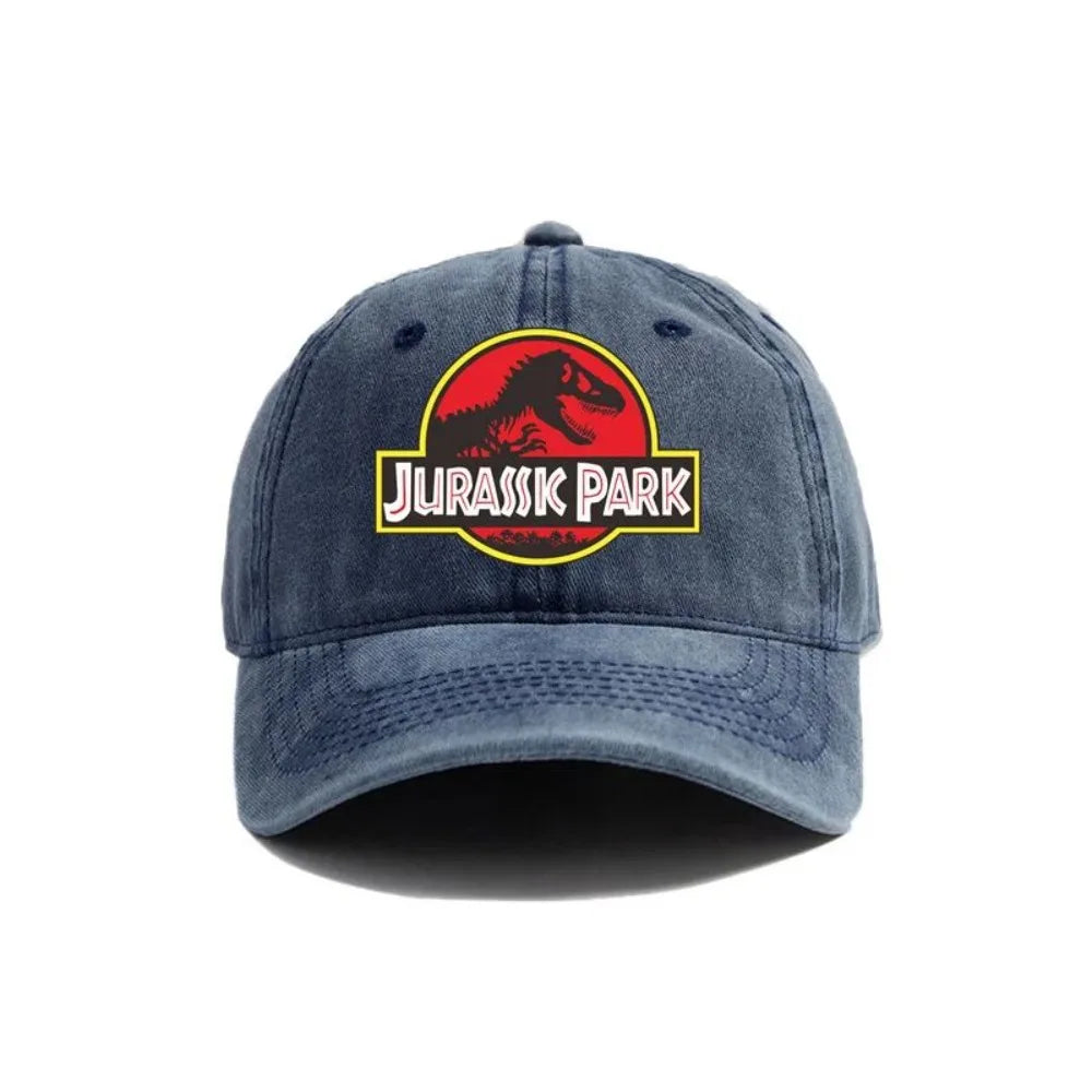 Jurassic Park Distressed Baseball Cap