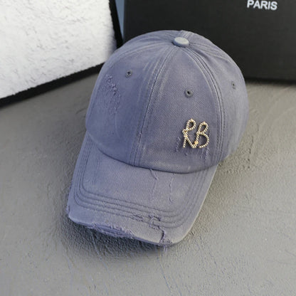 Korean Luxury Washed Baseball Cap