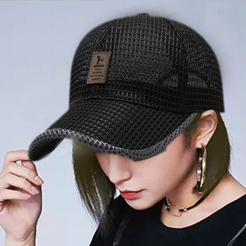 Summer Cool Breathable Mesh Baseball Cap