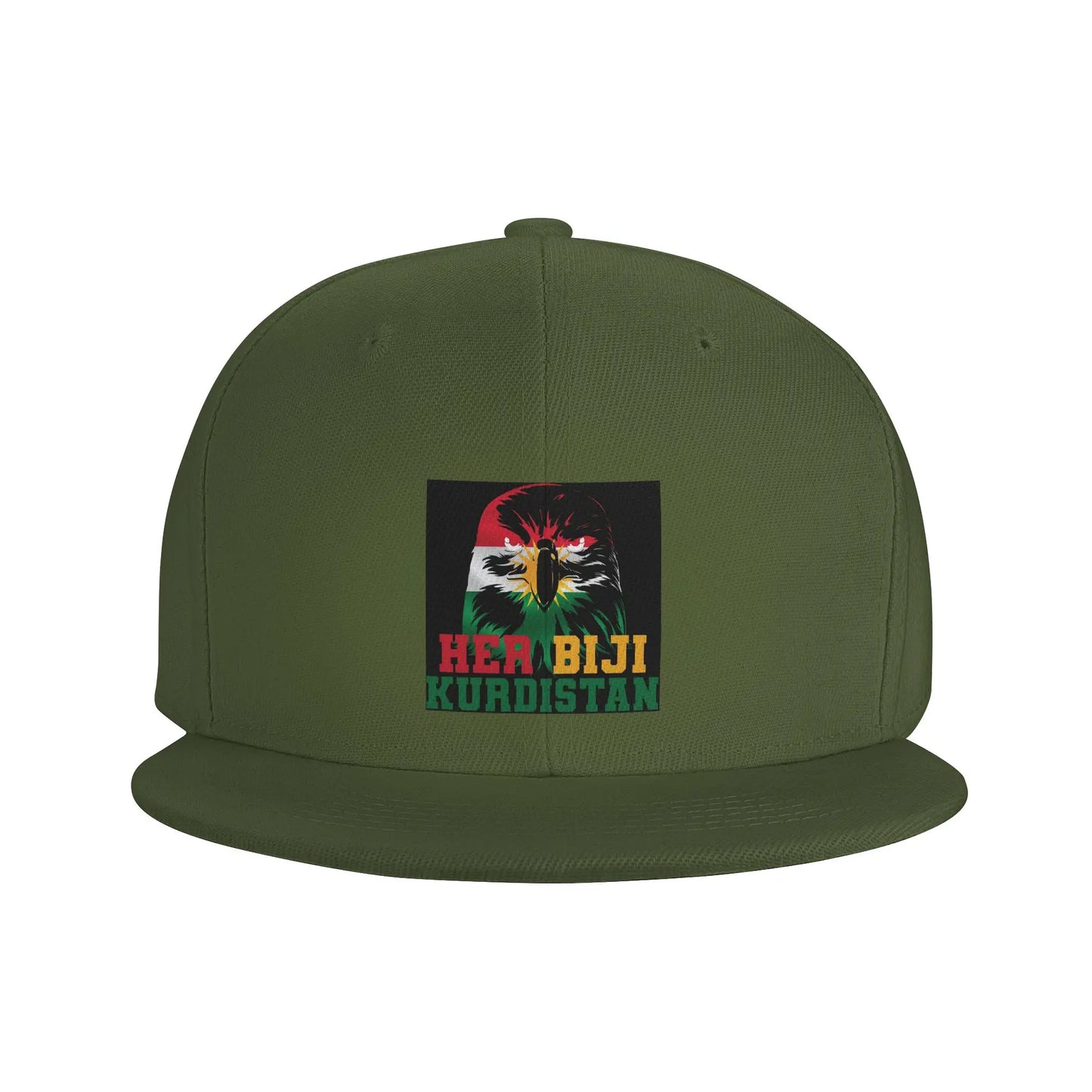 Kurdistan Flag National Pride Graphic Snapback Cap