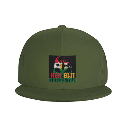 Kurdistan Flag National Pride Graphic Snapback Cap
