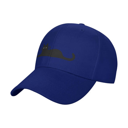 Black Cat Y2K Kpop Rock Casual Baseball Cap