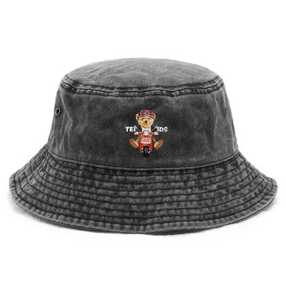 Customize Cotton Washed Vintage Retro Adventure Bucket Hat