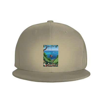 Hinano Tahiti Tropical Beer Brand Graphic Snapback Cap