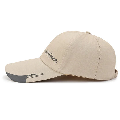 Extra Long Brim Mesh Baseball Cap