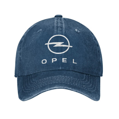 Opel Car Logo Cotton Adjustable Trucker Baseball Cap