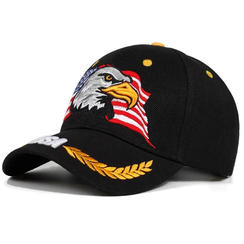 Unisex USA Eagle Embroidery Baseball Caps