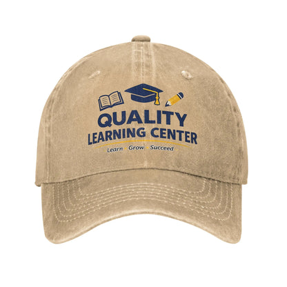 Quality Learning Center Washed Baseball Cap