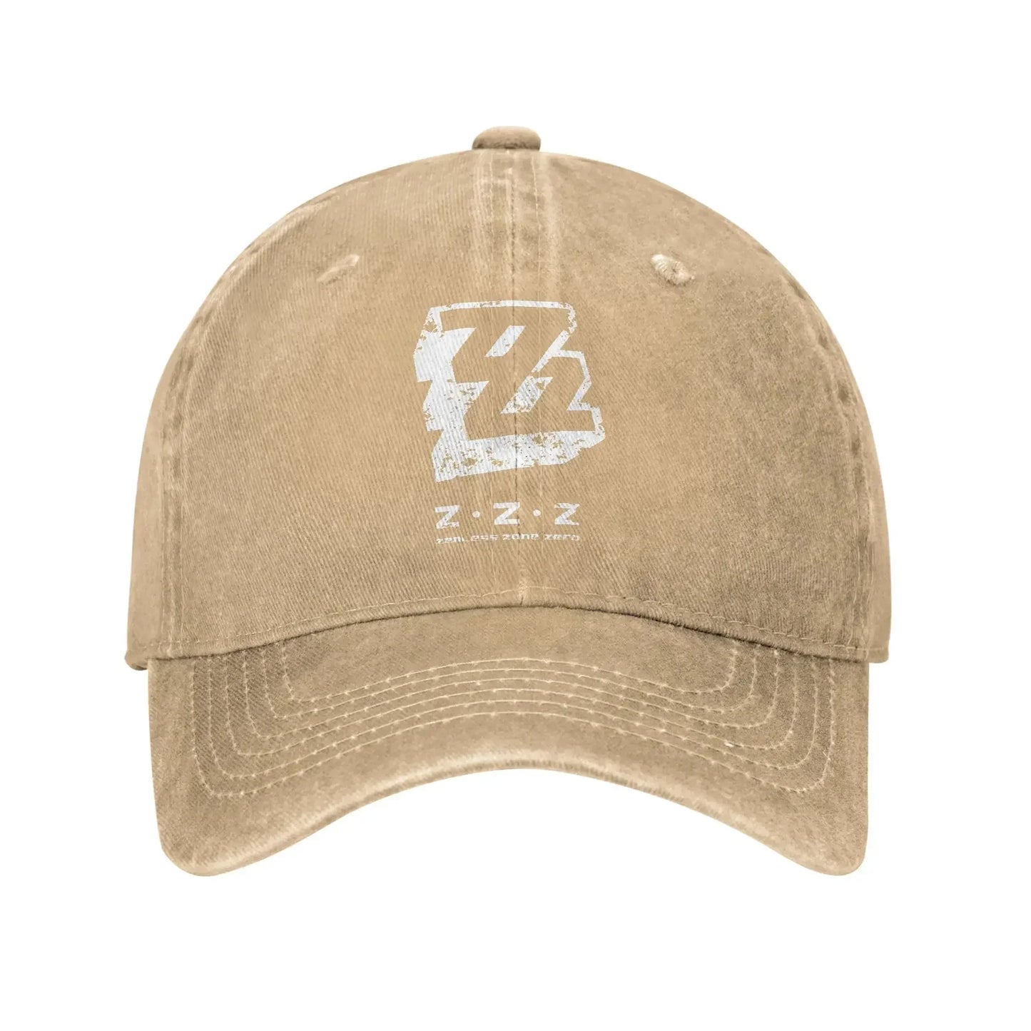 ZZZ Game Vintage Washed Baseball Cap