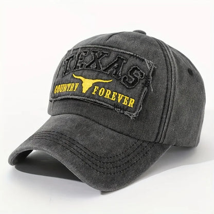 TX 3D Patch Two Tone Baseball Cap
