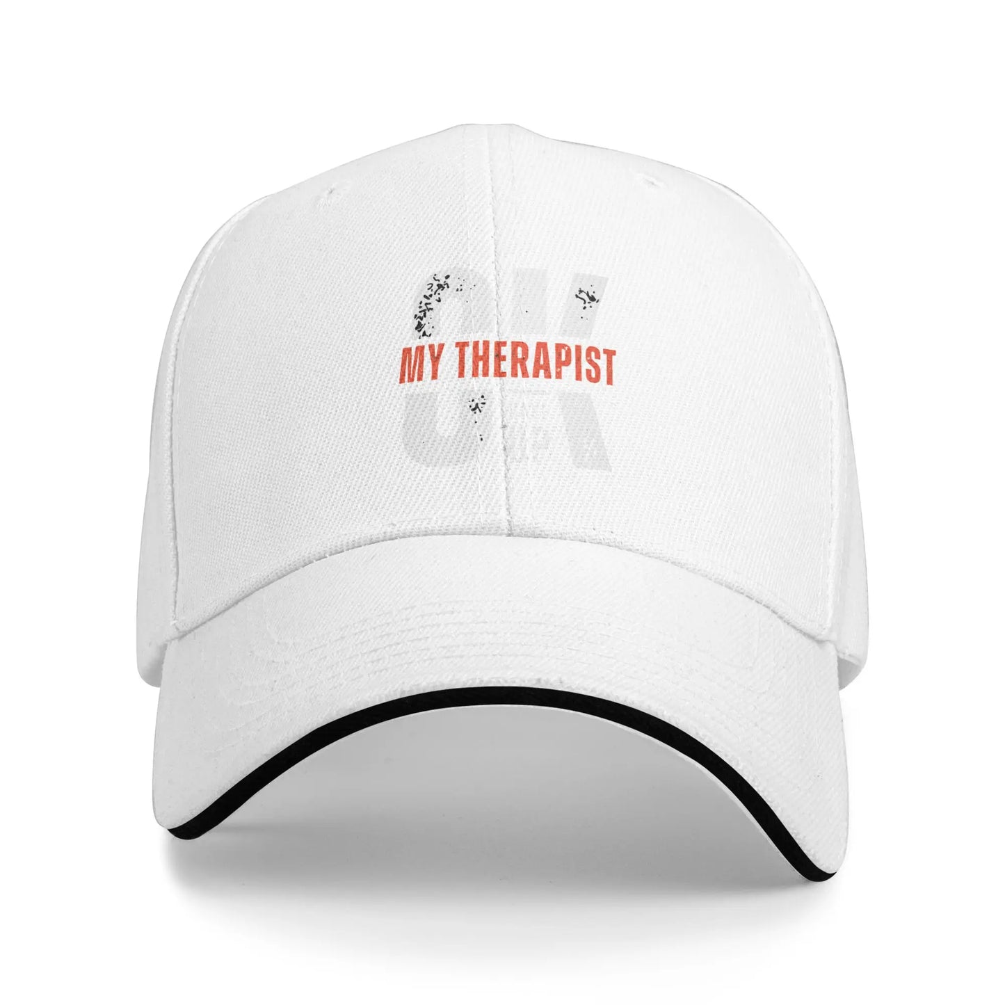My Therapist Gave Up Funny Meme Baseball Cap