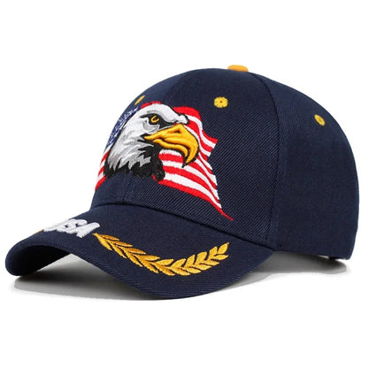 Unisex USA Eagle Embroidery Baseball Caps