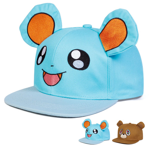 Cute Cartoon Embroidery Hip Hop Snapback Cap