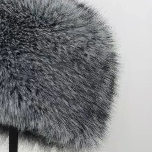 Winter Plush Fur Earflap Bucket Hat