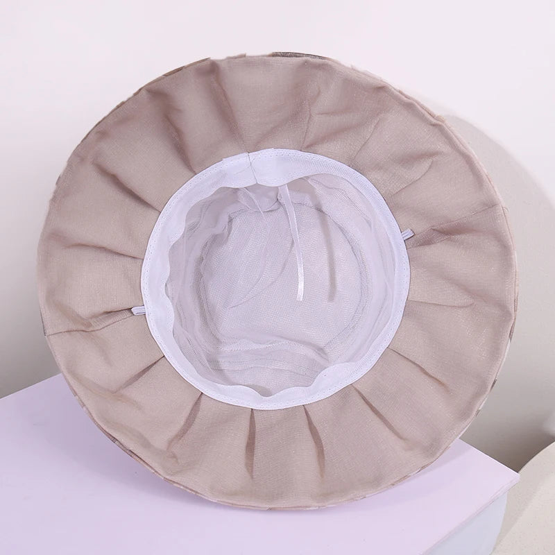 Women’s Butterfly Knot Floral Summer Bucket Hat