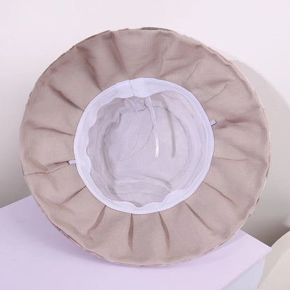 Women’s Butterfly Knot Floral Summer Bucket Hat