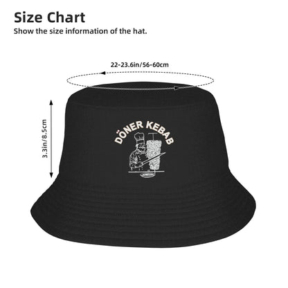 Doner Kebab Turkish Street Style Bucket Hat