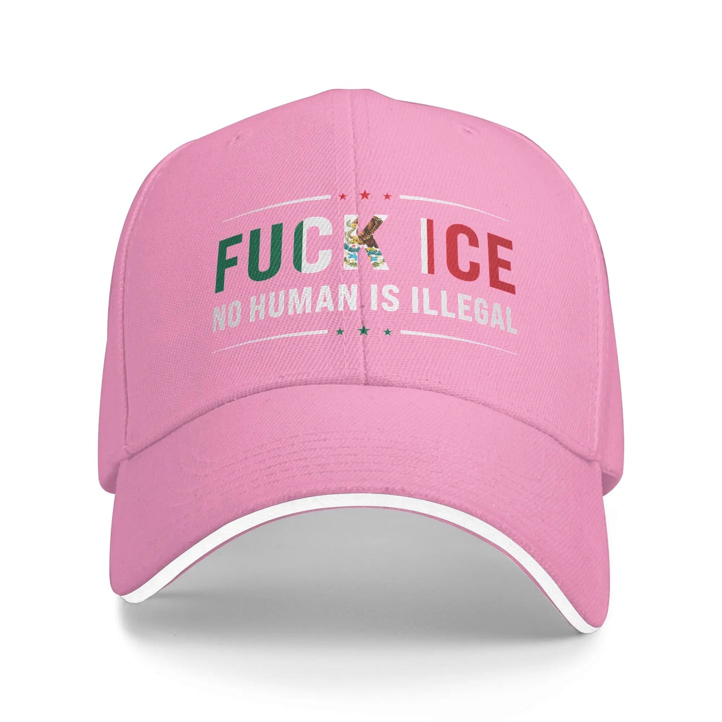 No Human Is Illegal Protest Outdoor Baseball Cap