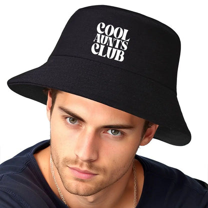 Cool Aunts Club Text Bucket Hat