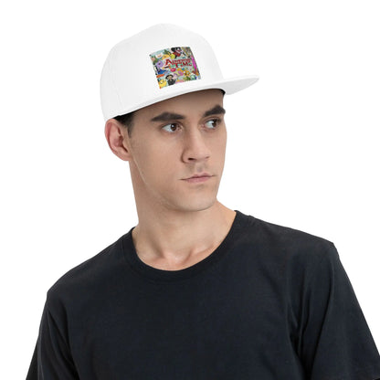 Adventure Time Cartoon Print Casual Snapback Cap